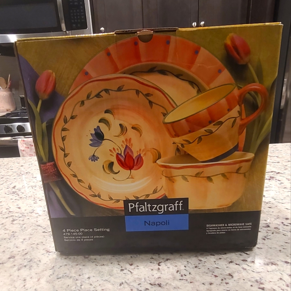 Pfaltzgraff Napoli 4 piece place setting